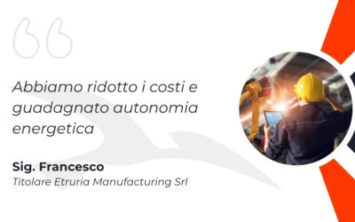 Testimonianza – Etruria Manufacturing S.r.l
